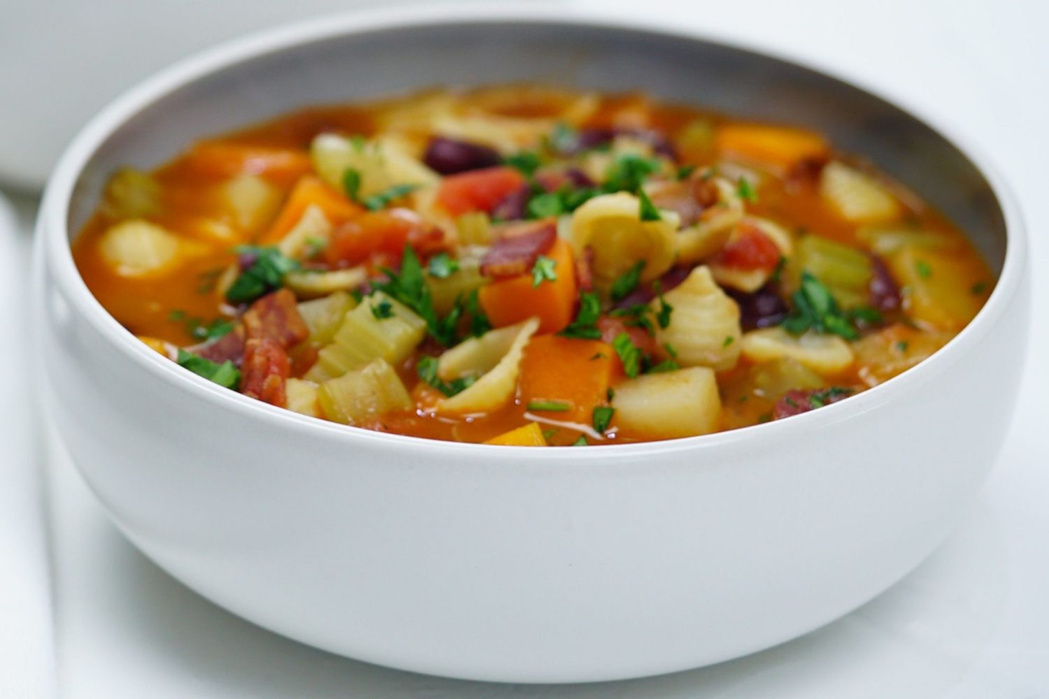 Sopa low carb – carne e legumes